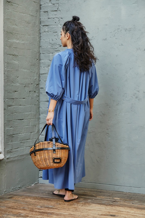 【再販】2025SS_ラグランスリーブワンピース