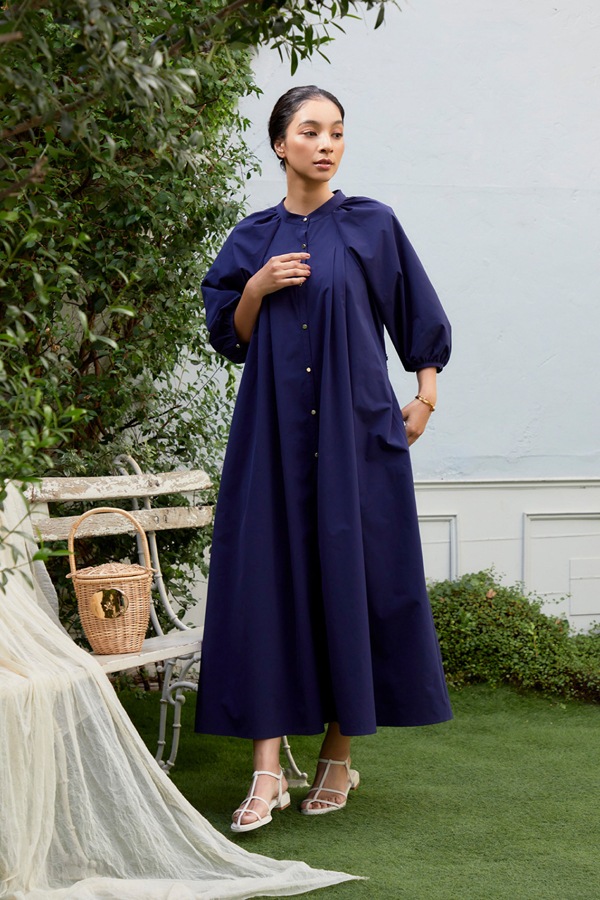 【再販】2025SS_ラグランスリーブワンピース