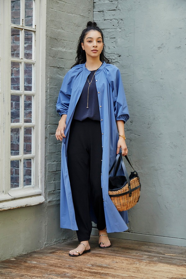 【再販】2025SS_ラグランスリーブワンピース