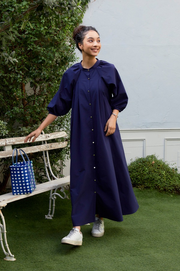 【再販】2025SS_ラグランスリーブワンピース