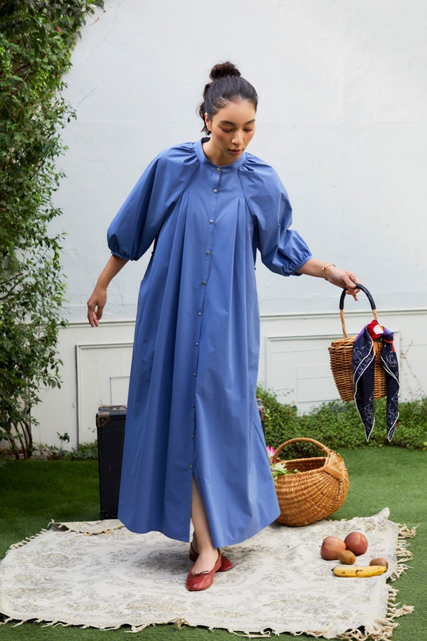 【再販】2025SS_ラグランスリーブワンピース