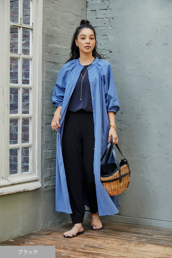 【再販】2025SS_ジョーゼットストレッチジョガー