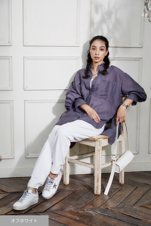 【再販】2025SS_ジョーゼットストレッチジョガー