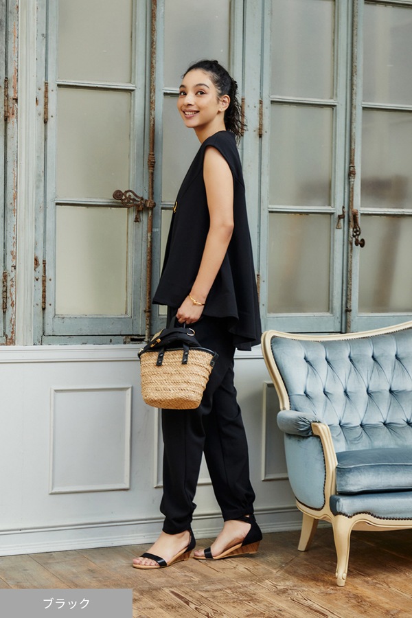 【再販】2025SS_ジョーゼットストレッチジレ