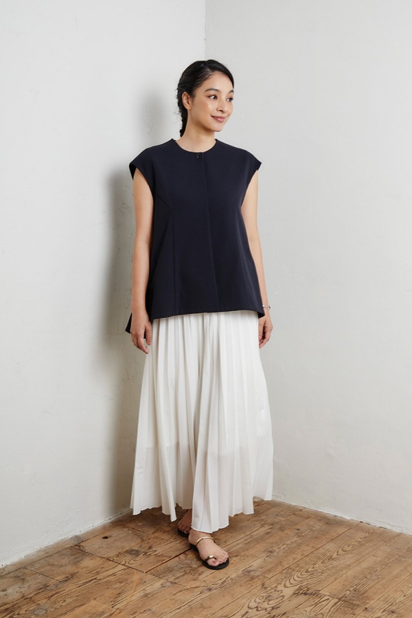 【再販】2025SS_ジョーゼットストレッチジレ