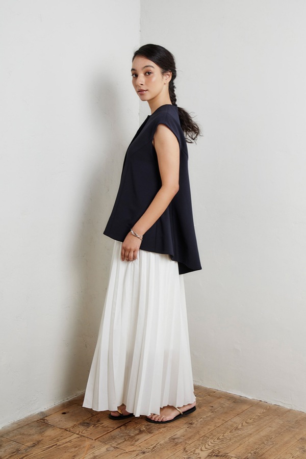 【再販】2025SS_ジョーゼットストレッチジレ