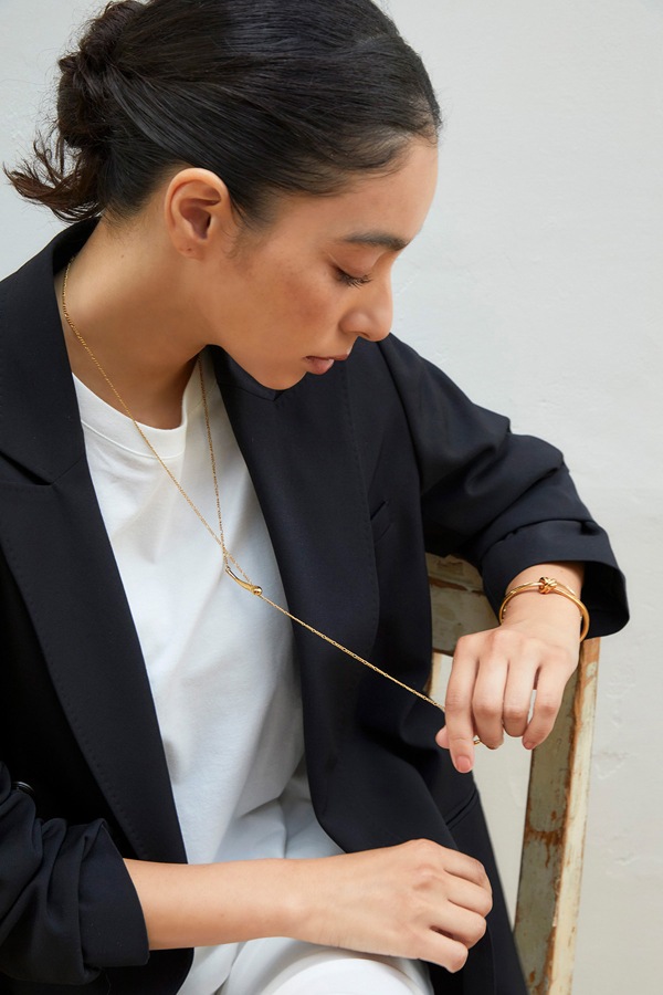 【再販】2025SS_ステンレスラリエットネックレス（金属アレルギー対応）