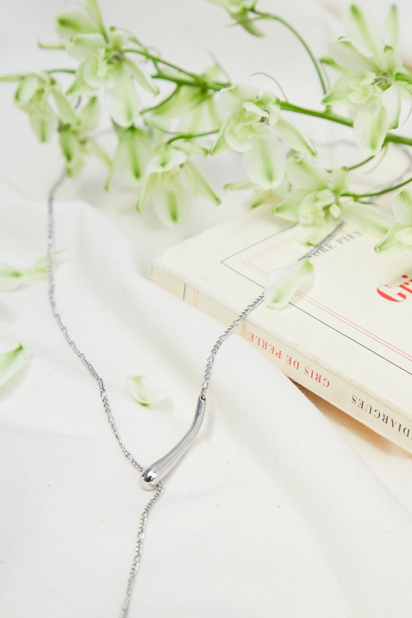 【再販】2025SS_ステンレスラリエットネックレス（金属アレルギー対応）