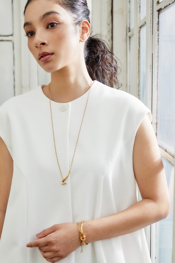 【再販】2025SS_ステンレスラリエットネックレス（金属アレルギー対応）