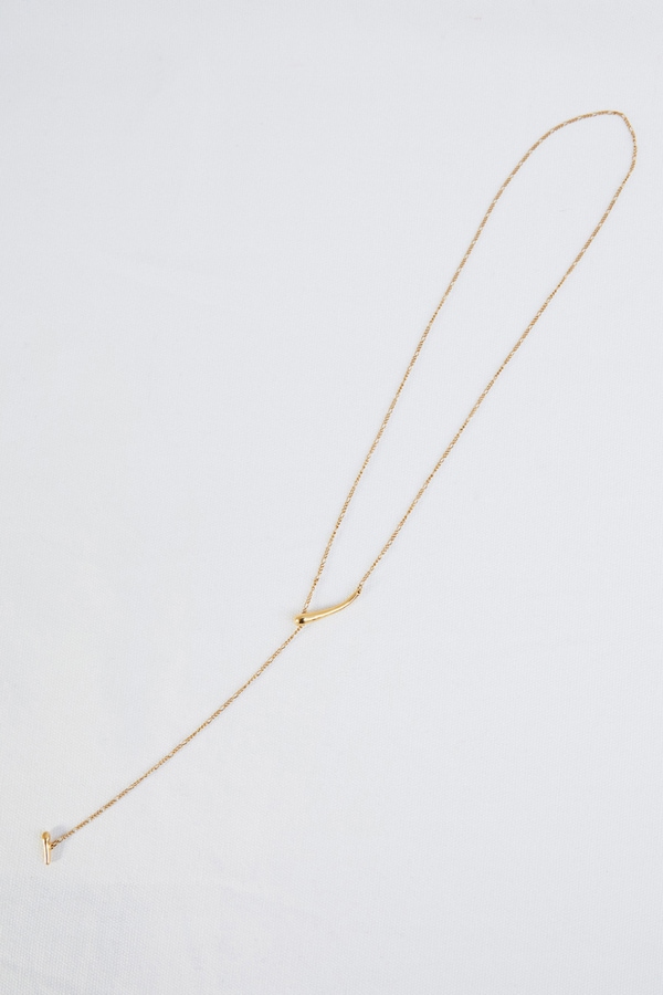 【再販】2025SS_ステンレスラリエットネックレス（金属アレルギー対応）