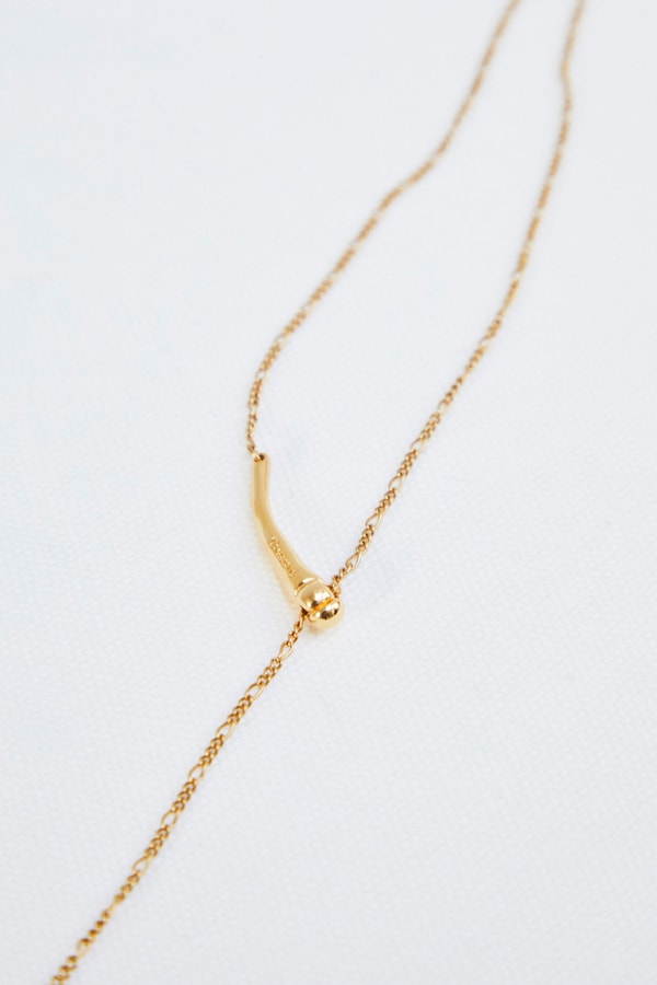 【再販】2025SS_ステンレスラリエットネックレス（金属アレルギー対応）