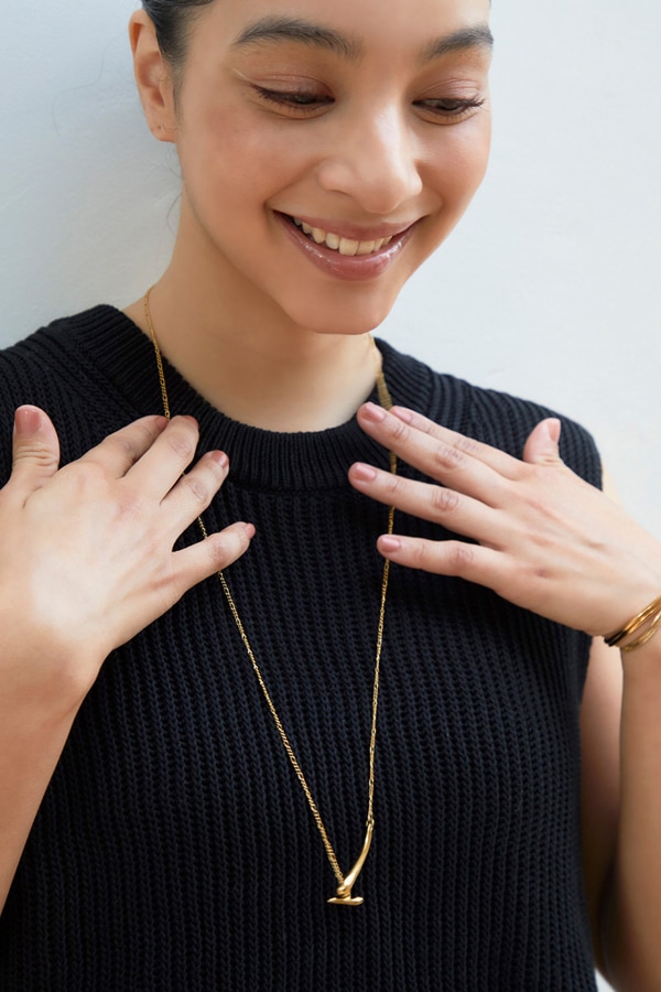 【再販】2025SS_ステンレスラリエットネックレス（金属アレルギー対応）