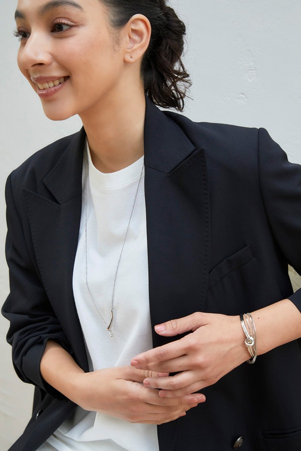 【再販】2025SS_ステンレスラリエットネックレス（金属アレルギー対応）