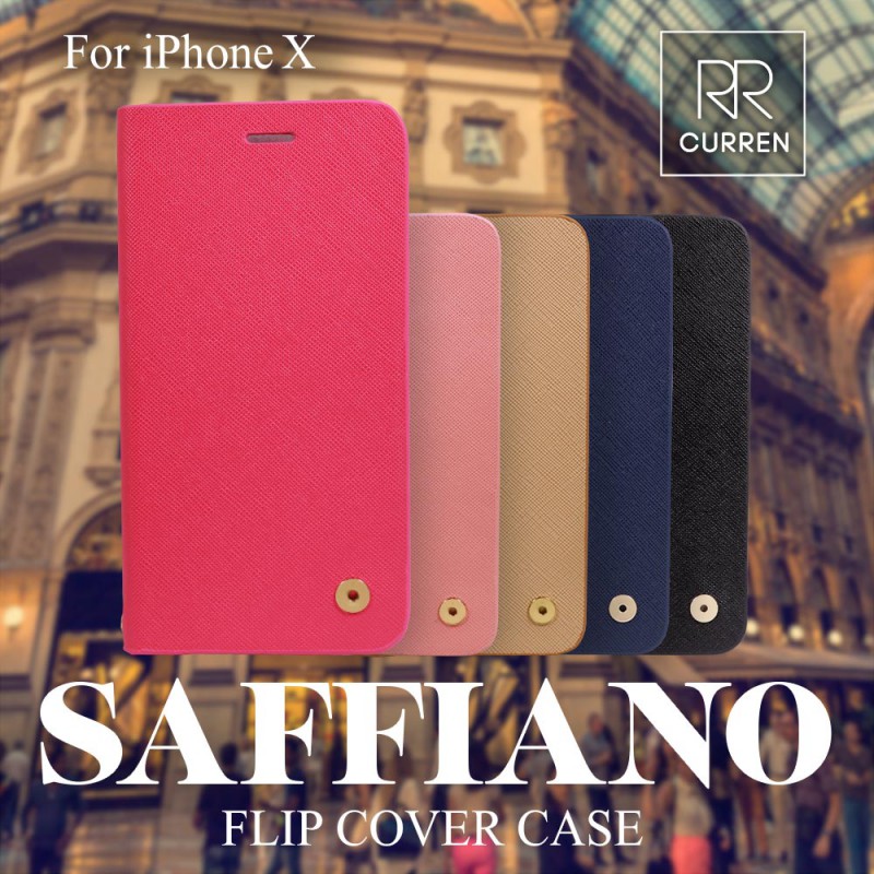 ���ե�����������PU�쥶���ǹ�鴶���� iPhone XS / X �� curren ��Ģ����������OWL-CVIP804��