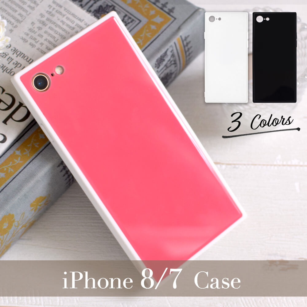 Iphone 8 7用 背面強化ガラスハイブリッドケース Owl Cvia4717 Iphone Ipad Iphoneケース Iphone8 ケース Iphone8 背面ケース オウルテックダイレクト本店