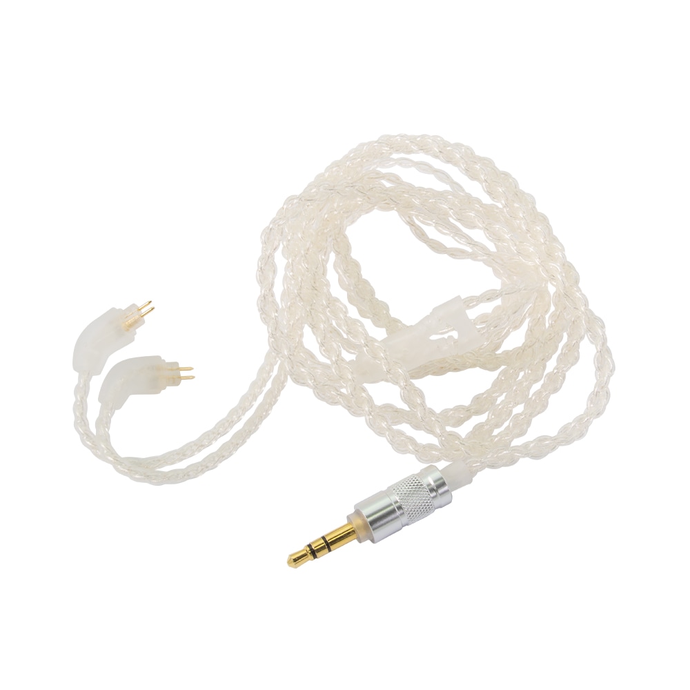 「完全ワイヤレスイヤホン」kpro01 silver cable set KPro01 ケーブル 交換対応パーツ シルバー(OWL-KPRO01CB-SI