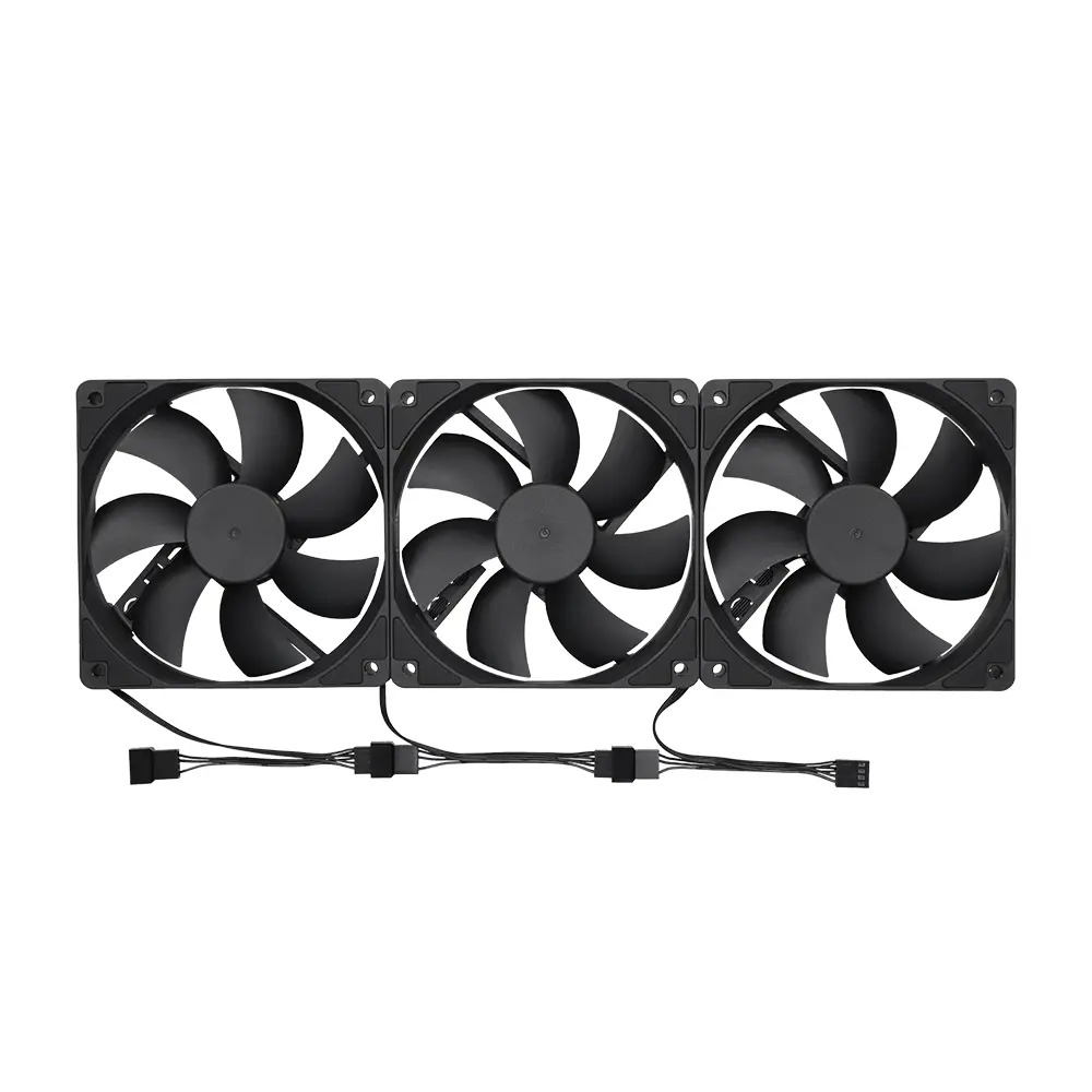 デイジーチェーン対応 PWM制御 高耐久ケースファン 2ボールベアリング