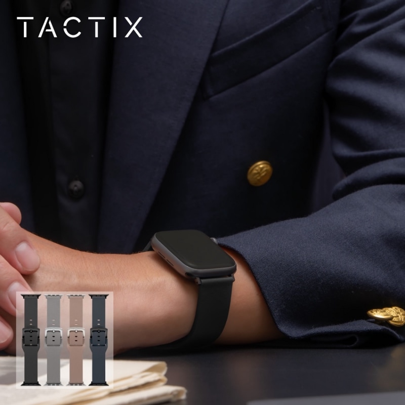 Apple Watch (4244454649mm) ˥奤쥶롼 TACTIXʥȥʥ (OWL-AWBLTAC01)