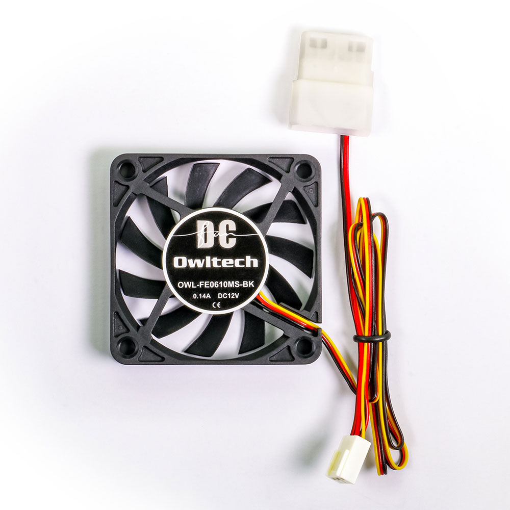 ��������DC�ե��� 2�ܡ���٥���� 60mm������ 4000rpm/30dBA(OWL-FE0610MS)