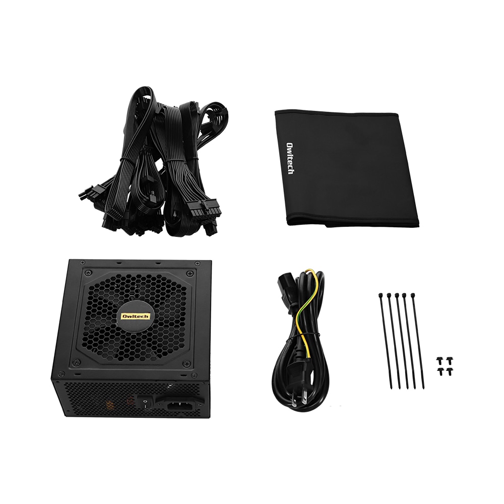 オウルテック製 80PLUS GOLD認証 フルモジュラー式ATX電源 EXTREME