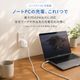 USB Type-C�����֥���° ����PD45W���� GaN���� USB Type-C��2 AC���Ŵ� OWL-AC4501-C15-WH