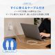 USB Type-C�����֥���° ����PD45W���� GaN���� USB Type-C��2 AC���Ŵ� OWL-AC4501-C15-WH