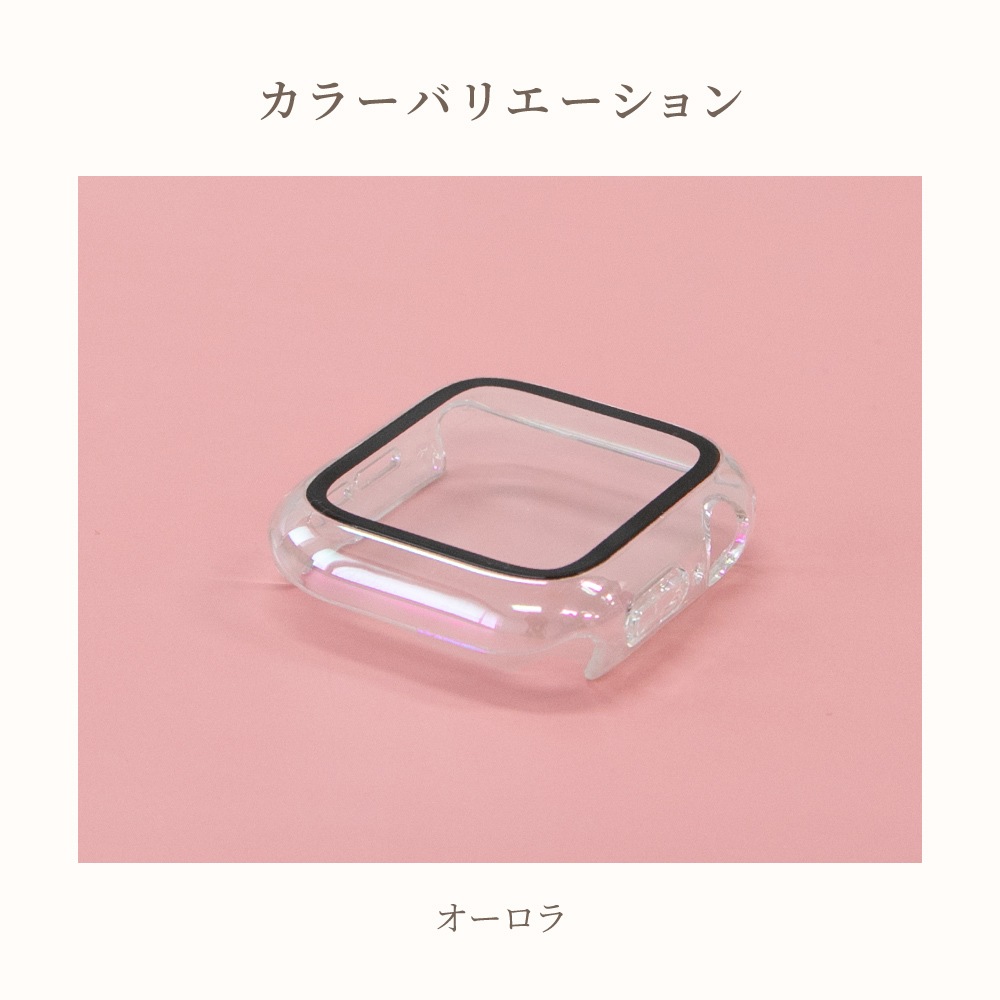 Apple Watch��40��41mm���� �����ݸ�饹���η������� Mignonne�ʥߥ˥��� �������饫�顼 ��OWL-AWCVMIN��