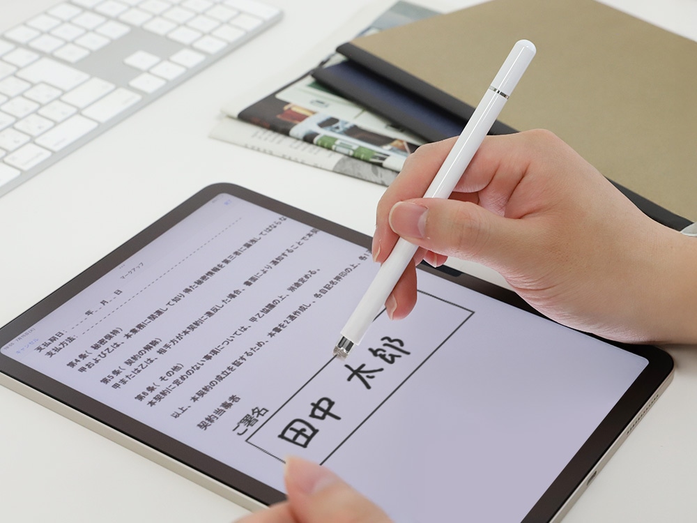 マグネットキャップタイプ 導電繊維／透明ディスク 2WAYタッチペン OWL