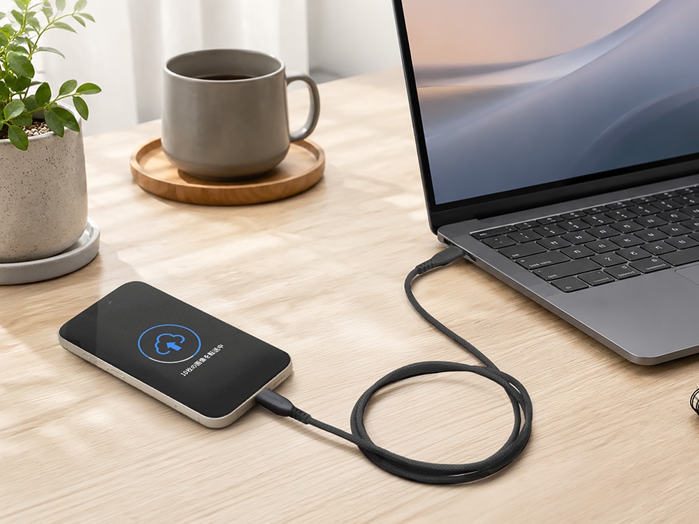 �Ѷ���12���� PD60W���š��ǡ���ž���б� USB Type-C to USB Type-C Ķ���ե����֥� OWL-CBA6CC���꡼��