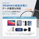 �Ѷ���12���� PD60W���š��ǡ���ž���б� USB Type-C to USB Type-C Ķ���ե����֥� OWL-CBA6CC���꡼��