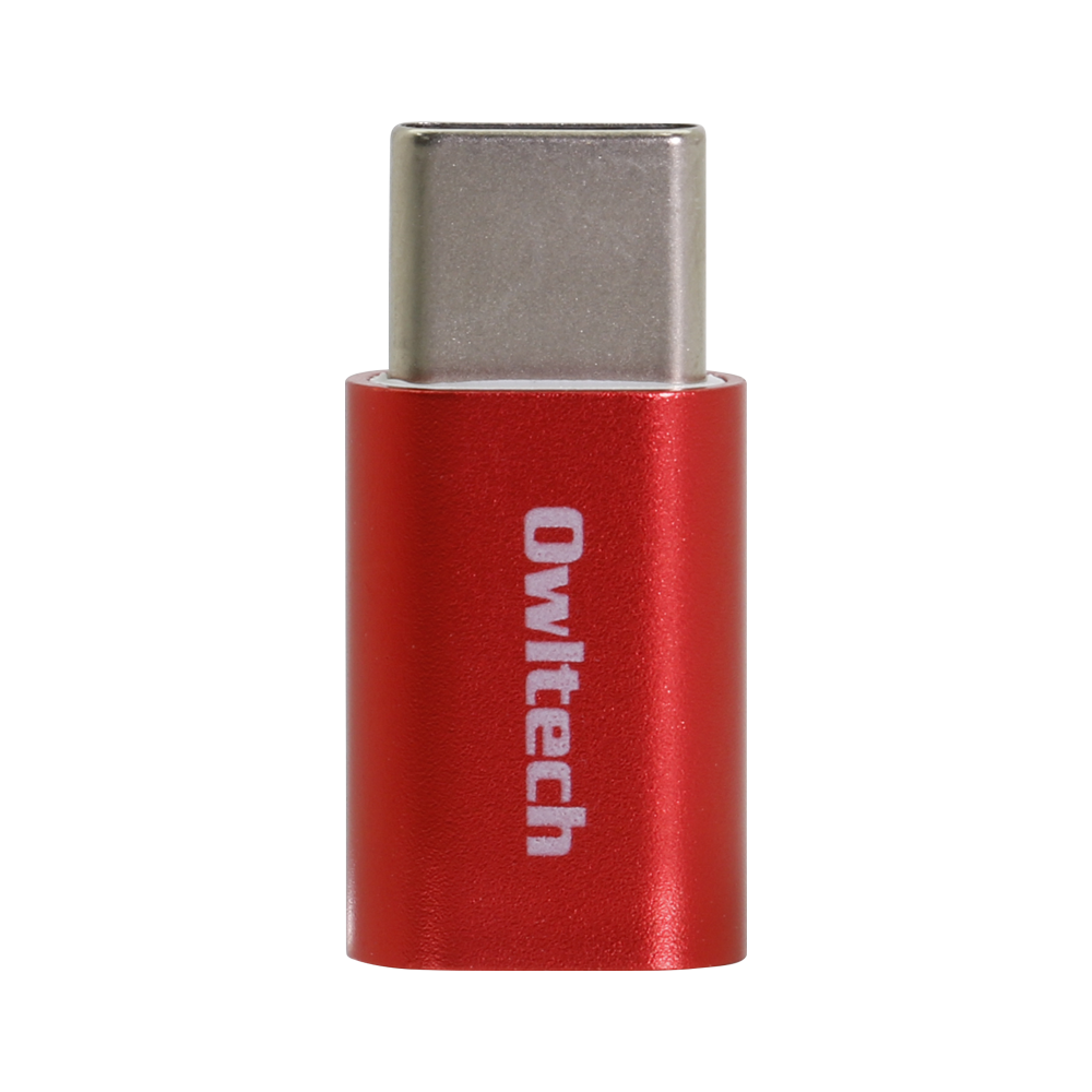 �ڥ����ȥ�åȡ�microUSB��USB Type-C���Ѵ��Ǥ��륢���ץ��� �᥿��å����顼(OWL-ADCMFM)