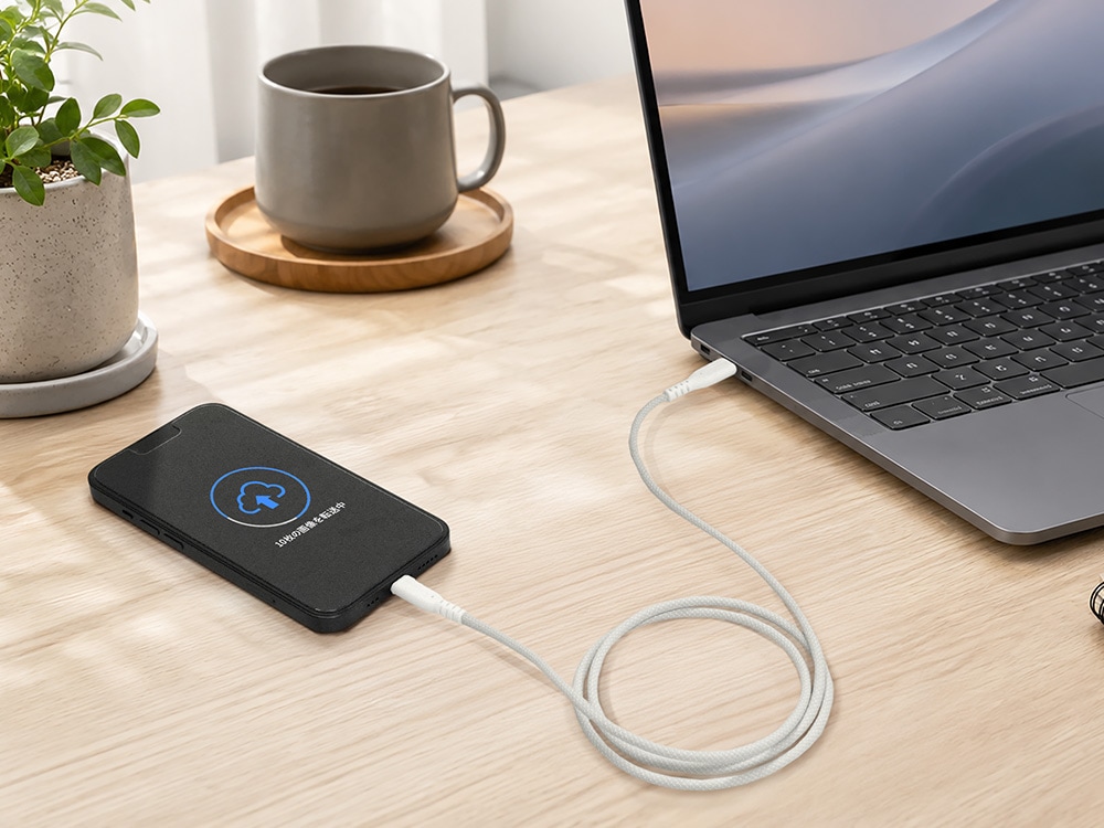 �Ѷ���12���� PD60W���š��ǡ���ž���б� USB Type-C to Lightning Ķ���ե����֥� OWL-CBA6CL���꡼��