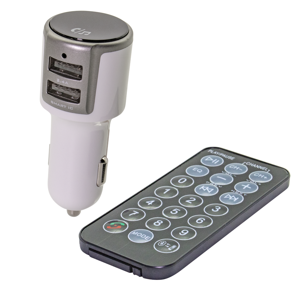 FMトランスミッター Bluetooth＋USBポート付き(OWL-BTFMU001)宅C | _