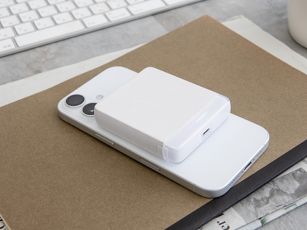 ����ϩ�����5000mAh PD20W�����б� USB Type-C������ �ޥ��ͥåȼ��磻��쥹�����б� ��Х���Хåƥ꡼ OEC-LPB5023MG