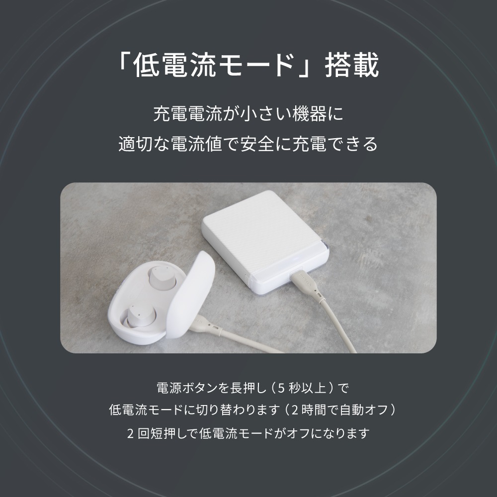 ����ϩ�����5000mAh PD20W�����б� USB Type-C������ �ޥ��ͥåȼ��磻��쥹�����б� ��Х���Хåƥ꡼ OEC-LPB5023MG