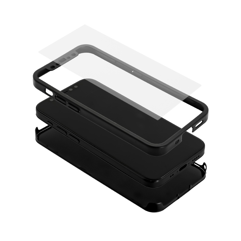 iPhone 12 mini (5.4)  360߹ǥ ݸޥåȥ饹դե륫Сϡɥ(OWL-CVIC5411) 