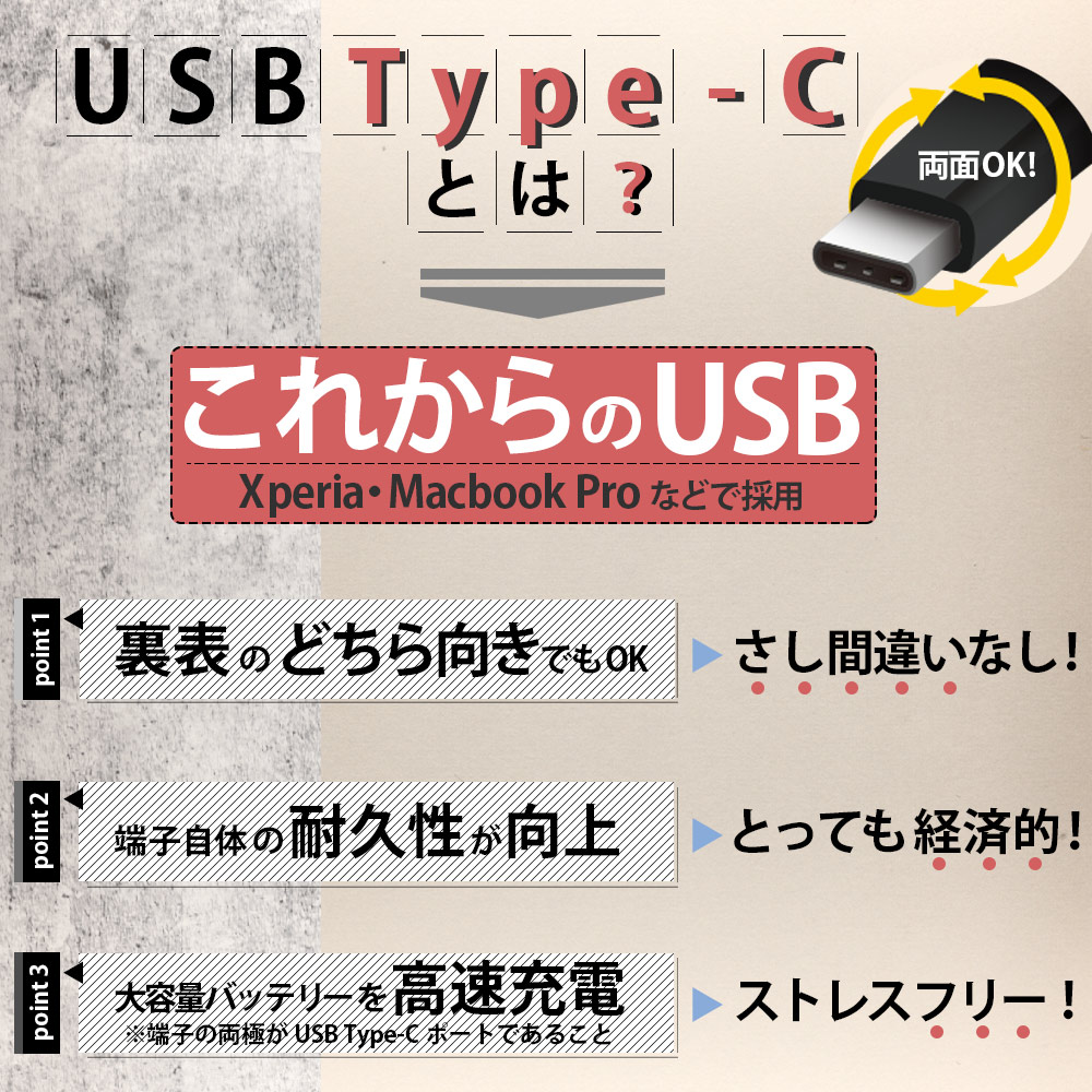 ¡Ú¥¢¥¦¥È¥ì¥Ã¥È¡Û ¥³¥ó¥»¥ó¥È¤«¤éľÀܽ¼ÅŤǤ¤ë 3A½ÐÎÏ AC¥¢¥À¥×¥¿¡¼ÉÕ¤USB Type-C¥±¡¼¥Ö¥ë 2m (OWL-ACJTC20)