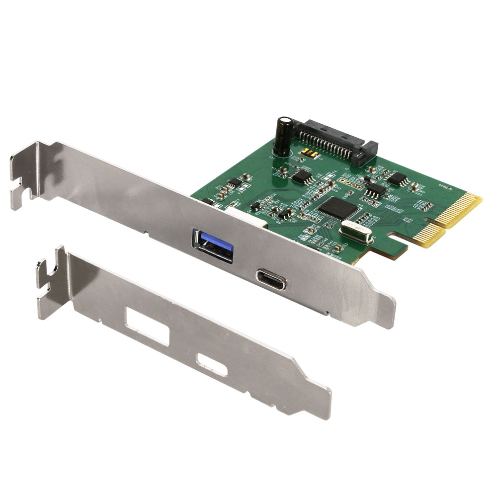���󥿡��ե������ܡ��� PCI-Express��³ ��®USB3.1(Gen2) USB Type-A/USB-Type-C(OWL-PCEXU31C1)
