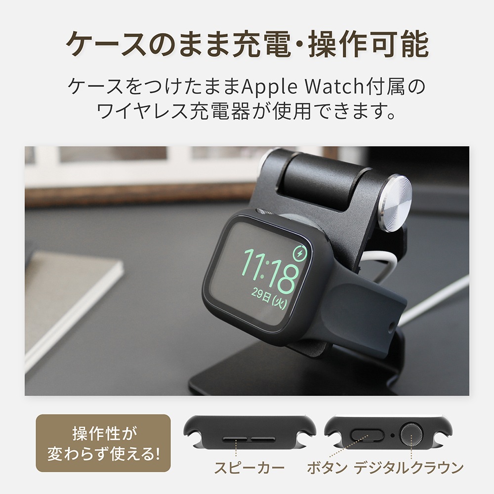 ڥȥåȡApple Watch Series  饹եη ݸ 40mm 41mm 44mm 45mm (OWL-AWBCV05)