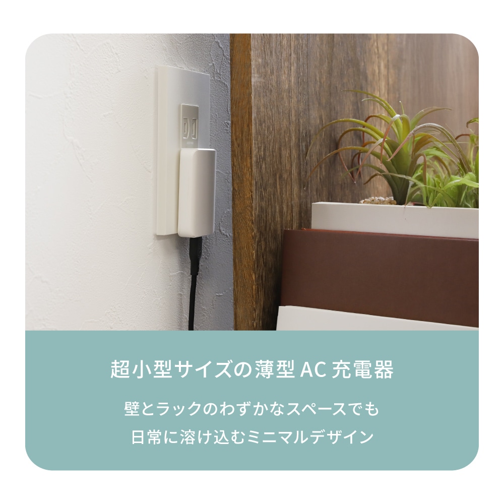 ����13mm ����PD36W���� GaN���� USB Type-C��1 AC���Ŵ� OEC-APD36C1G-WH