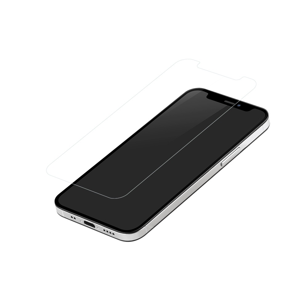 iPhone 12 mini (5.4�����) �� Ž��ߥ����� ���󤿤�3���ƥå�Ž���դ����å��դ� �����ݸ� �������饹 ����(OWL-GSIC54-CL) 