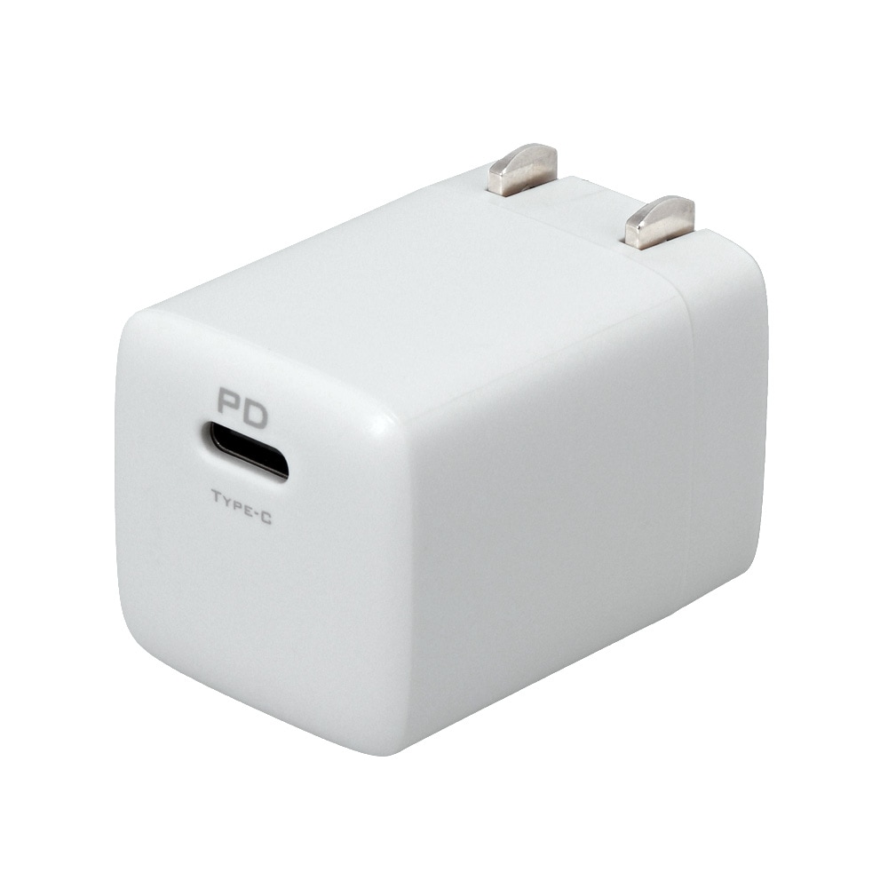 USB Type-C × 1ポート AC充電器 窒化ガリウム採用(OWL-APD20C1G)