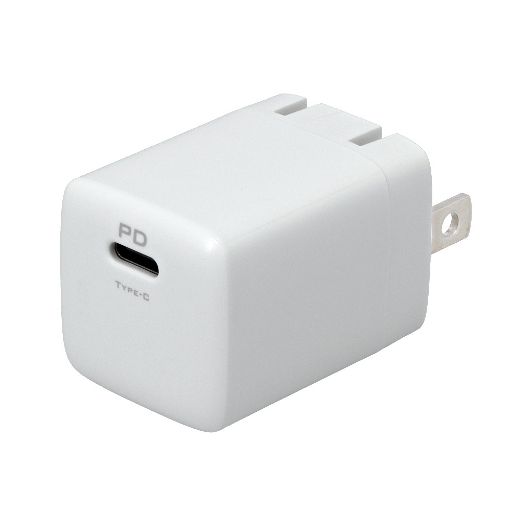 USB Type-C × 1ポート AC充電器 窒化ガリウム採用(OWL-APD20C1G)