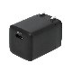 USB Type-C × 1ポート AC充電器 窒化ガリウム採用(OWL-APD20C1G)