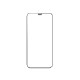 iPhone 12 mini (5.4インチ) 用 貼りミスゼロ かんたん3ステップ貼り付けキット付き 全面保護 強化ガラス 光沢(OWL-GSIC54F-CL)