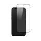iPhone 12 mini (5.4インチ) 用 貼りミスゼロ かんたん3ステップ貼り付けキット付き 全面保護 強化ガラス 光沢(OWL-GSIC54F-CL)