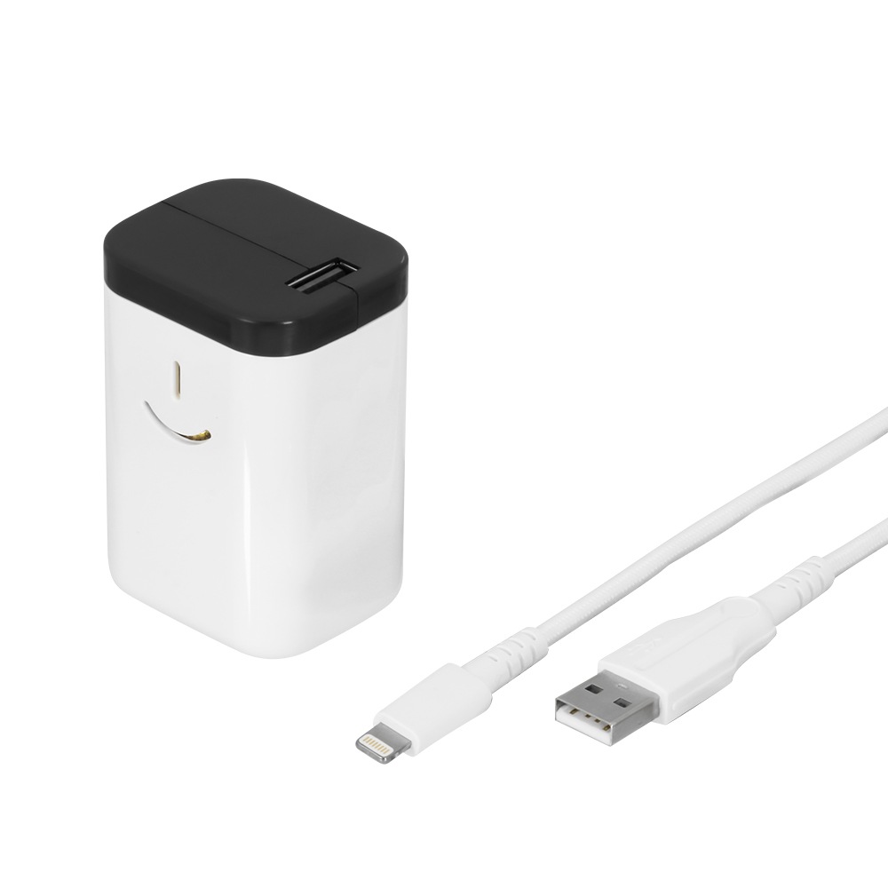超タフLightningケーブル付き 乾電池式モバイルバッテリー 電池でGO