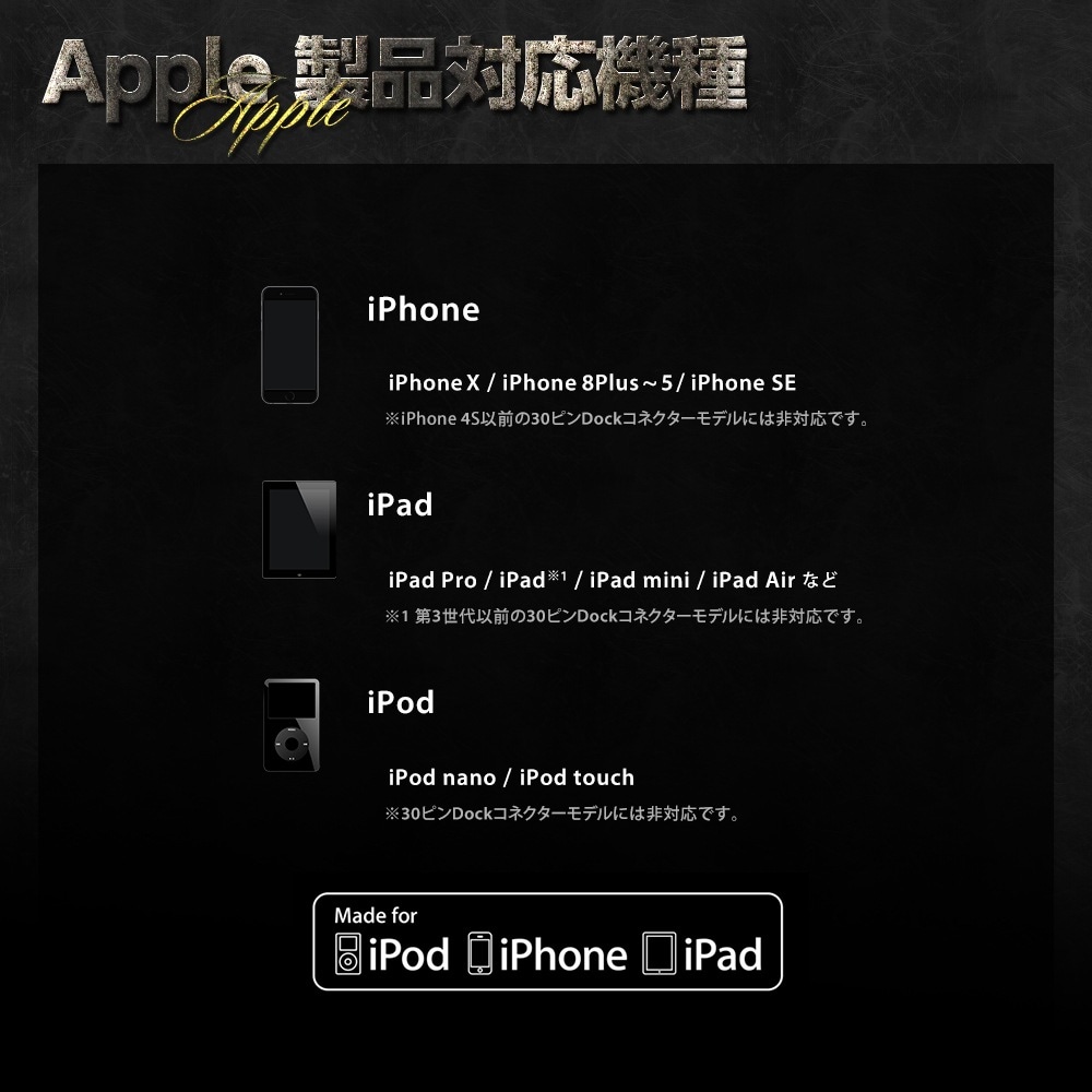 �ڥ����ȥ�åȡ۵�®�����б� Ķ���� ���ȥ��� �����֥� Lightning �饤�ȥ˥� �����֥� ���η�AC���Ŵ� 2m 200cm �֥�å� �ۥ磻�� ��åɡ�OWL-ACJKLT20��