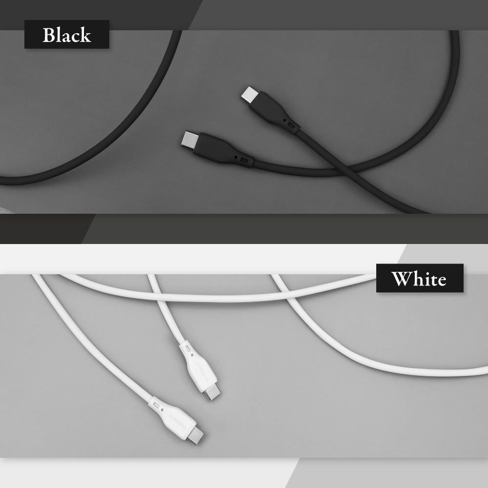 PD�б� ���륭�����å��Ǥ���ޤ�ˤ��� USB Type-C to USB Type-C ���եȥ��ꥳ�󥱡��֥� 1m  (OEC-CBSCC)