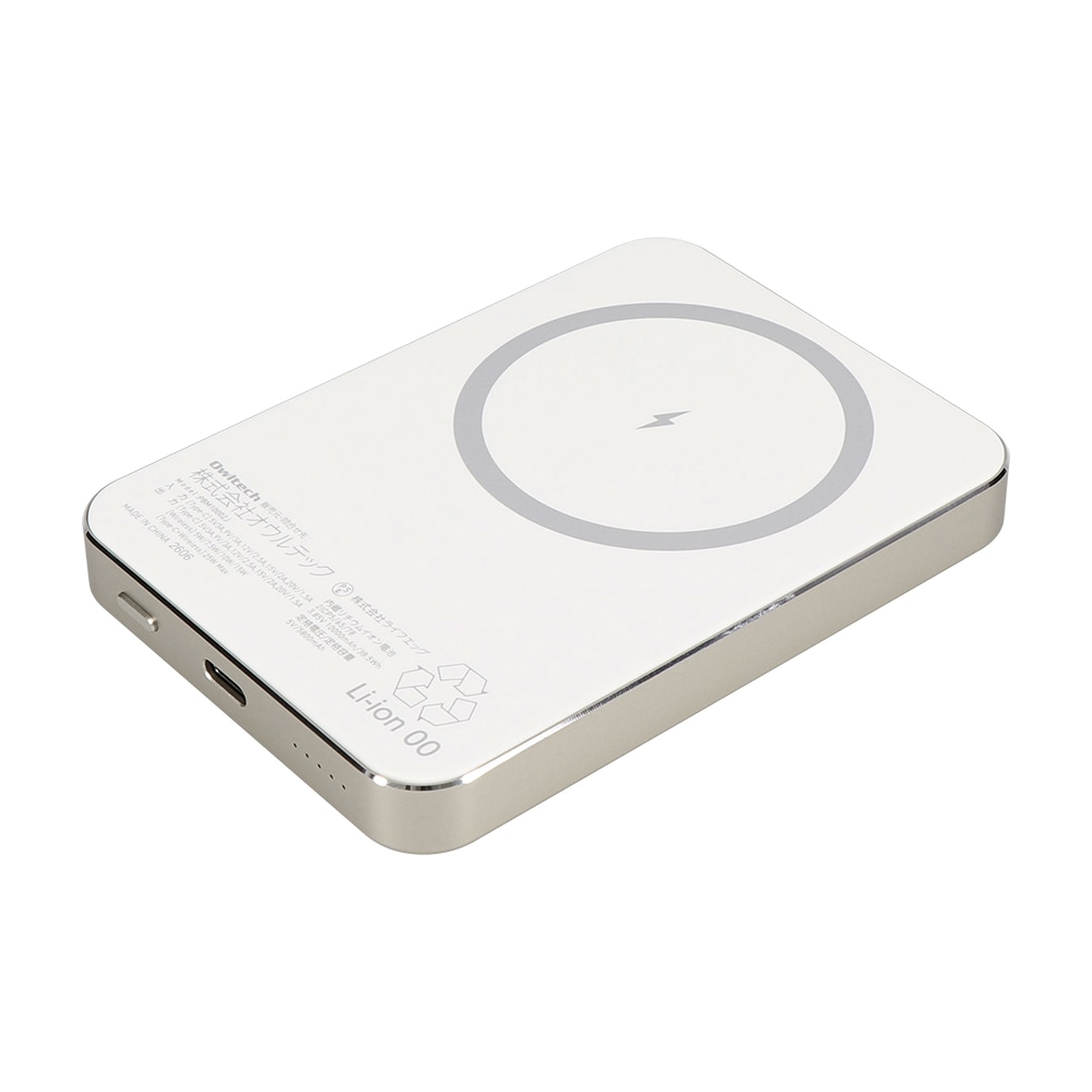 ��������Ӻ��� Ķ����11.7mm 10000mAh ����PD30W���� �ޥ��ͥåȼ��磻��쥹�����б� ��Х���Хåƥ꡼ OWL-PBM10002J���꡼��
